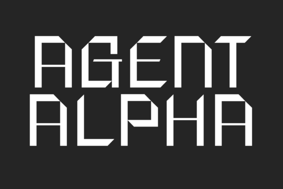 Agent Alpha Font for Bold Campaigns