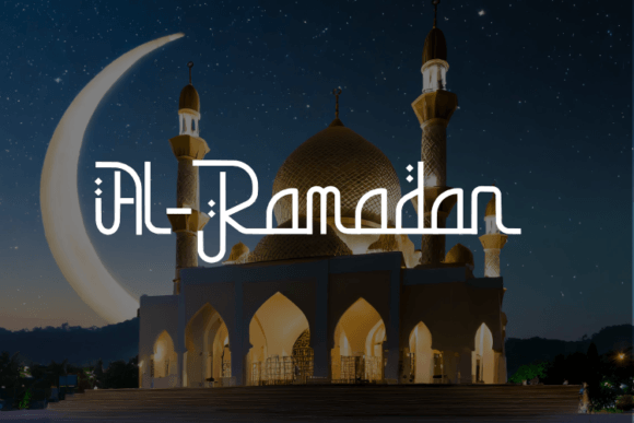 Al-ramadan Font for Branding