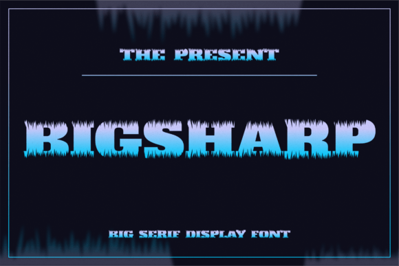 Bigsharp: A Modern Display Font for Bold Editorial Design