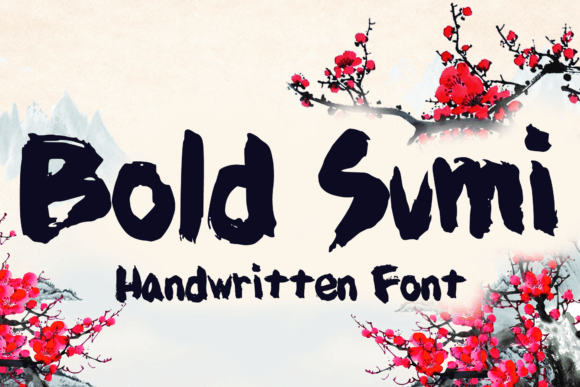 Bold Sumi Font for Business Branding