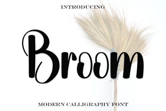 Broom Font: Elevating Brand Identity with Elegant Handwritten Style