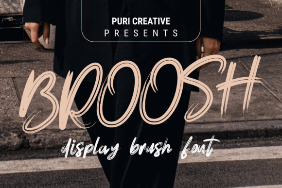 Broosh: The Trendy Display Font for Scroll-Stopping Social Media