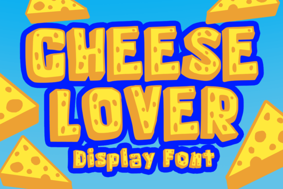 Cheese Lover Outline Font