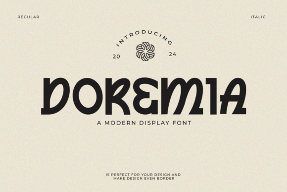 Doremia: Modern Display Font