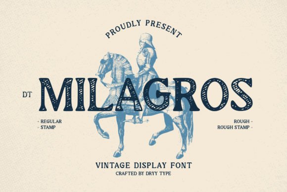 Dt Milagros Font for Creative Projects