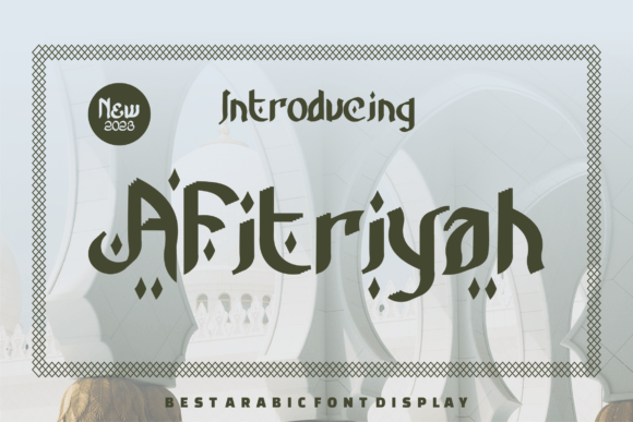 Elevate Your Brand with Afitriyah Display Font
