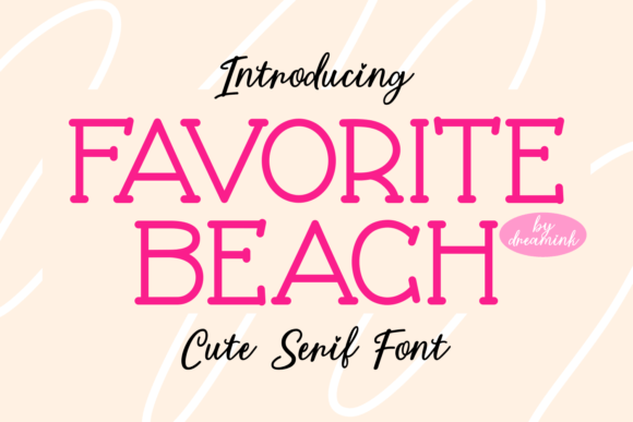 Favorite Beach Font Review