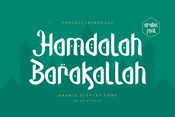 Hamdalah Barakallah Font