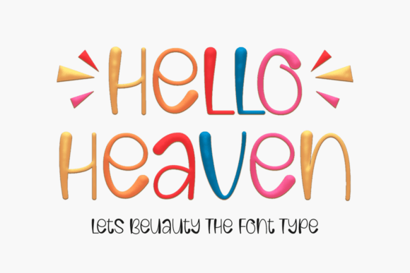 Hello Heaven Font for Creative Campaigns