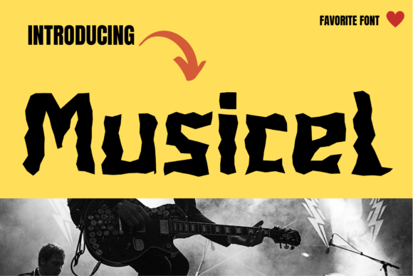 Musicel: A Display Font for Musical Branding