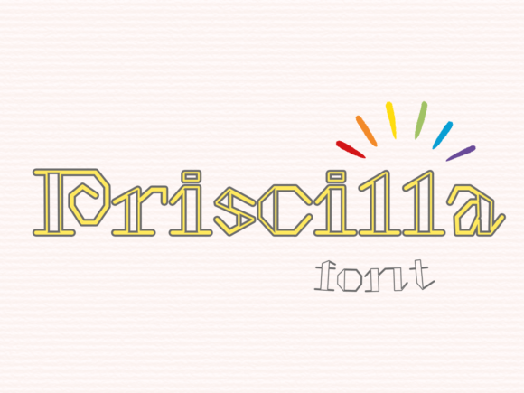 Priscilla: A Charming Display Font for Editorial Design