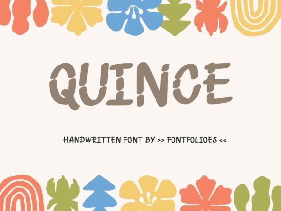 Quince Font: Bold and Unique