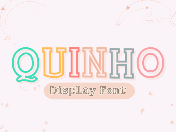 Quinho: A Vibrant Display Font