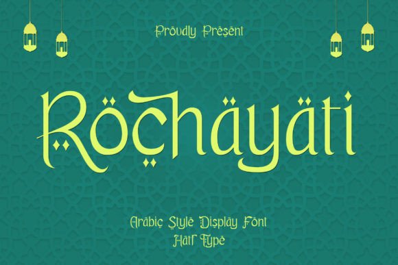 Rochayati Font: Elegant Arabic Display