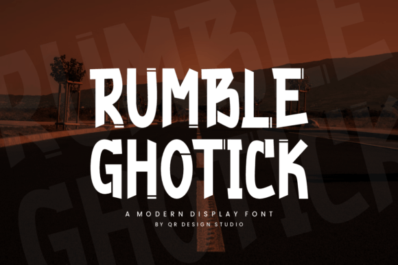Rumble Ghotick: A Playful Display Font for Bold Branding