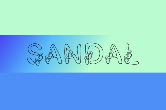 Sandal Font Review: A Quirky Display Typeface for Brands