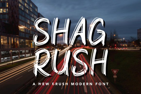 Shagrush Font: Bold and Playful