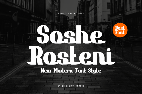 Soshe Rosteni Font for Business Branding