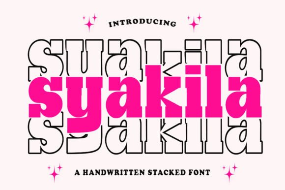 Syakila: A Captivating Display Font