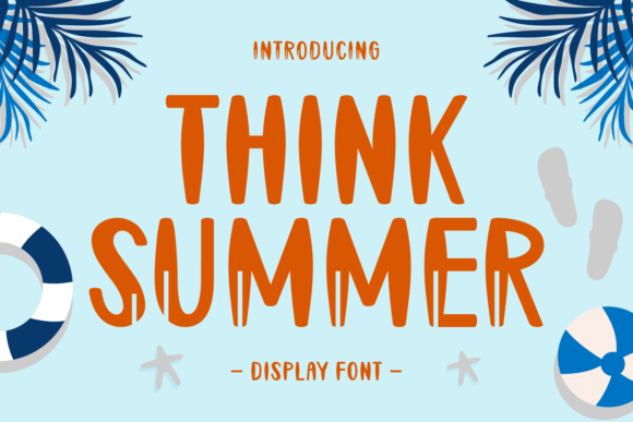 Think Summer: The Joyful Display Font for Small Business Branding