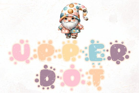 Upper Dot Font for Web Design