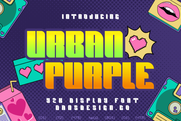 Urban Purple Font for Bold Branding