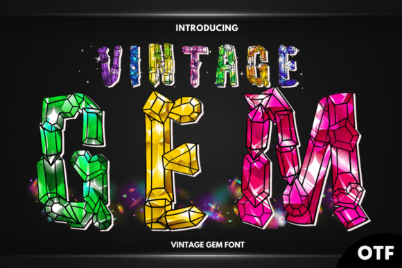Vintage Gem Font Review